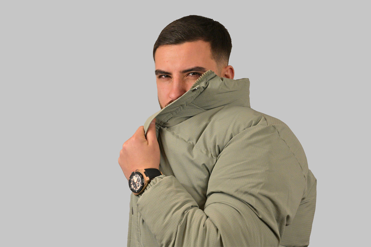 Mini Check Puffer