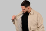 Classic Stone Bomber Jacket