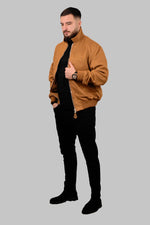 Classic Stone Bomber Jacket