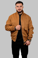 Classic Stone Bomber Jacket