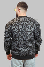 Ethnical Skull Oversize Sweatshirt