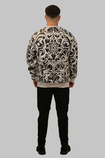 Ethnical Skull Oversize Sweatshirt