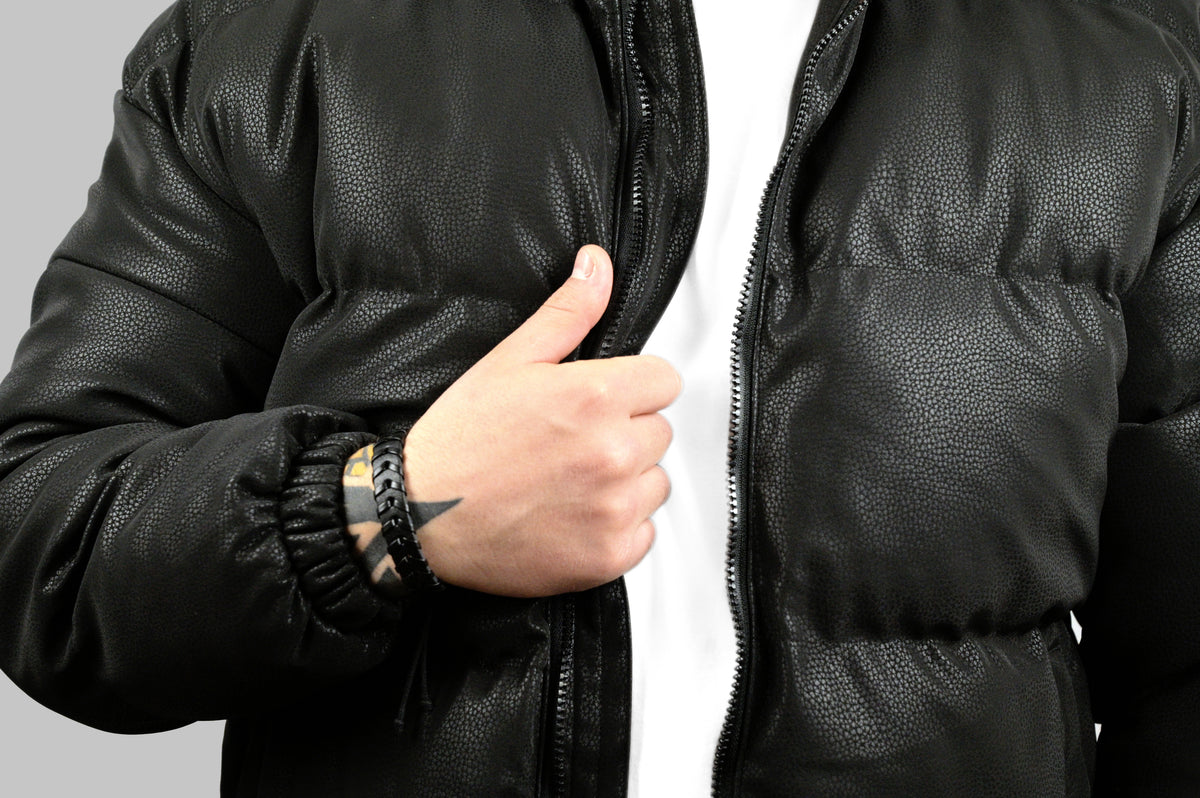 Iconic Dotted Leather Jacket