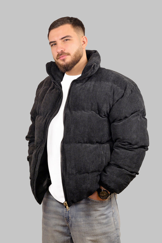 Corduroy Puffer Jacket