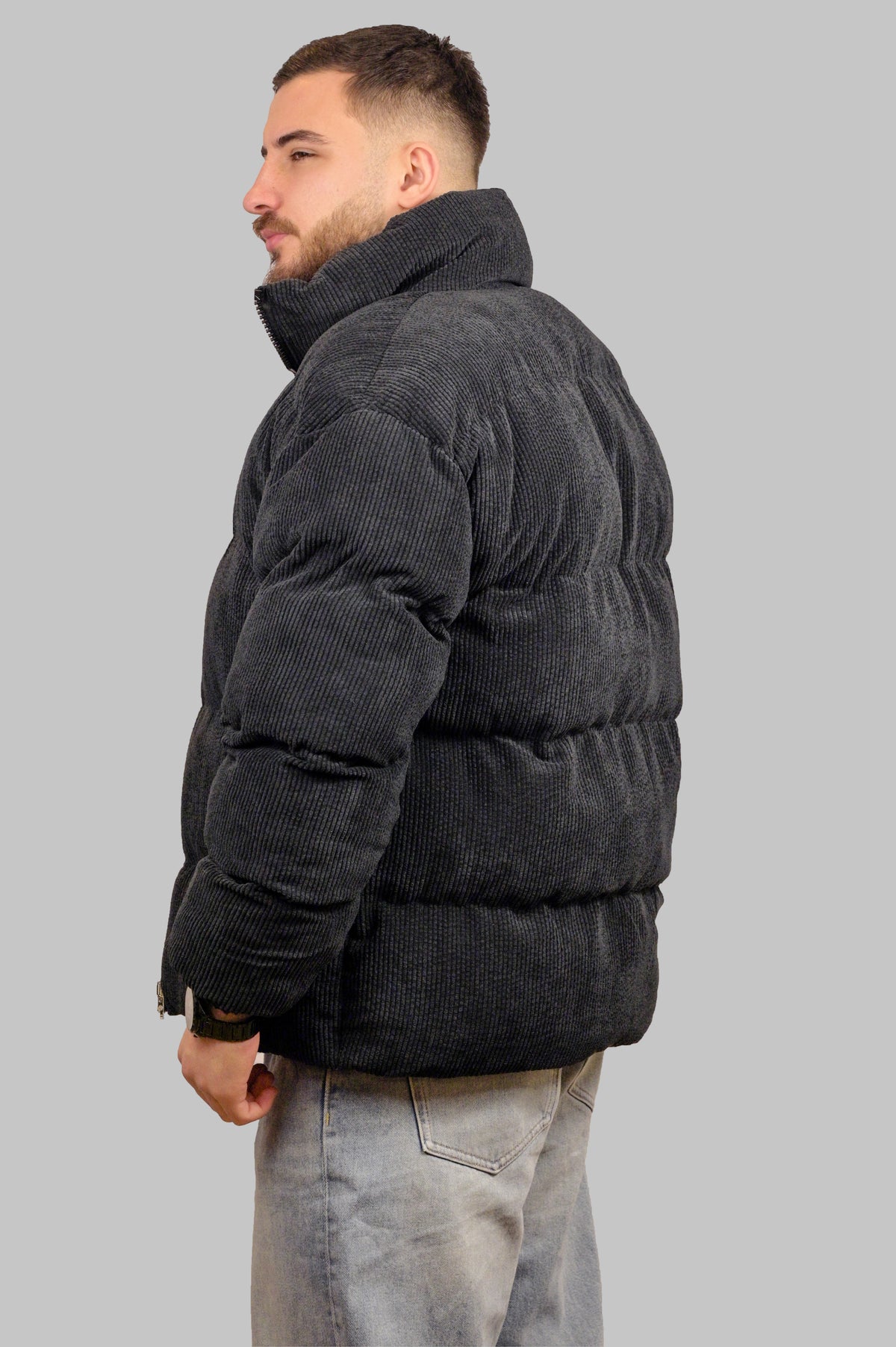 Corduroy Puffer Jacket