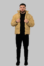Corduroy Puffer Jacket
