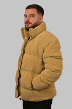 Corduroy Puffer Jacket