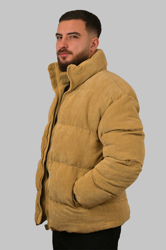 Corduroy Puffer Jacket