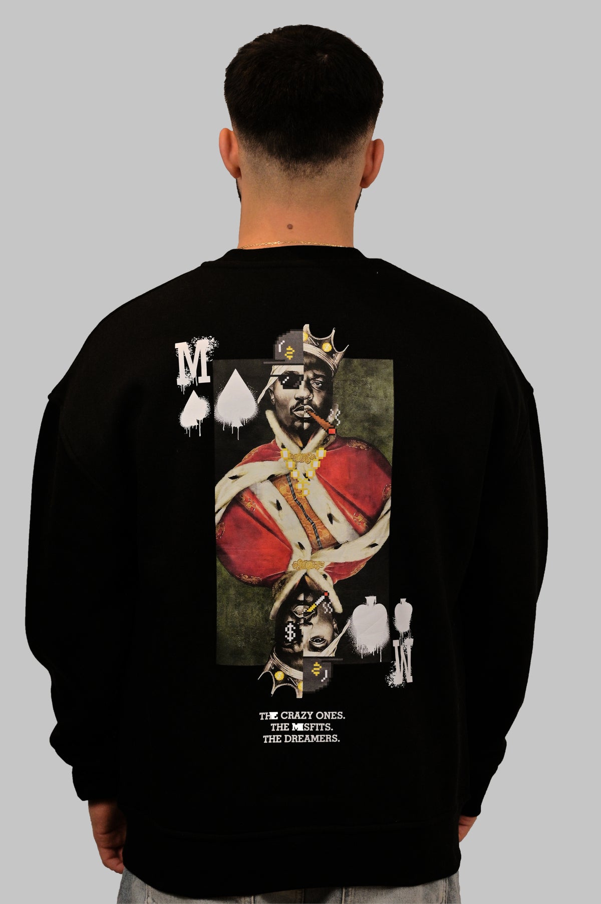 King of Heart Oversize Sweatshirt
