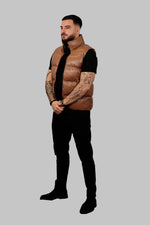 Reflective Leather Jacket