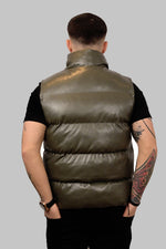 Reflective Leather Jacket